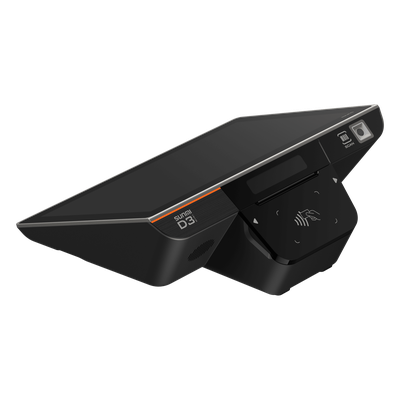 Terminal POS de Escritorio / 10.1" IPS / Qualcomm Hexa-Core 2.4 GHz / 3 GB RAM + 32 GB ROM / Impresora Térmica 58 mm / Android 13 / IP54 / 4G / Wi-Fi Dual Band / Bluetooth 5.0