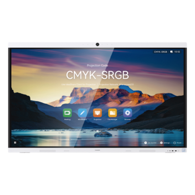Pantalla Interactiva Inteligente / 86" / 4K UHD / Wi-Fi 6 / Latencia de Escritura 16 ms / Cámara 4K / Audio Profesional 30W / BYOM