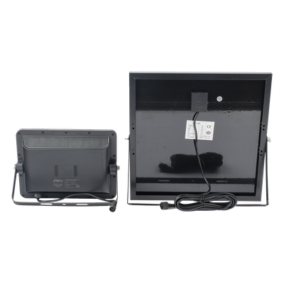Reflector LED Solar / 200 W / Luz Blanca Fría 6500 K / Ángulo 120° / IP65 / Batería 3.2 VCD