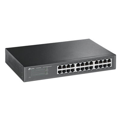 Switch Gigabit no administrable / 24 puertos 10/100/1000 Mbps / 35.7 Mpps / Escritorio o rack