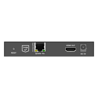 Extensor HDMI sobre IP / 4K@60Hz / Cero Latencia / 100 m (328 ft) / IR Bidireccional / RS-232 / ARC / Salida Loop / IPColor