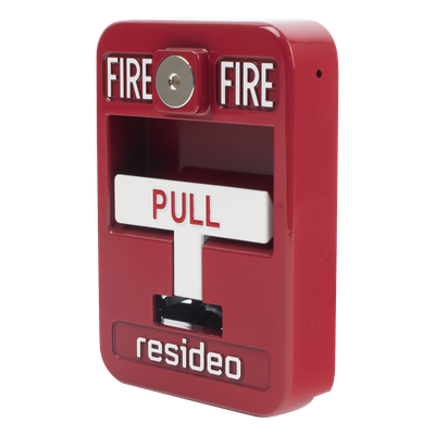 Estación Manual de Jalón Contra Incendio / Acción Simple / Reset con Llave Allen / Cumple ADA / Aluminio Fundido / Terminación por Cables
