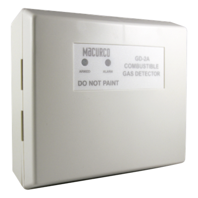 Detector de Gas Combustible / Metano y Propano / UL 2075 / 0 a 50 °C / 4.5 x 5 x 1.6 in