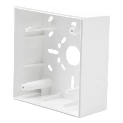Caja de Montaje para Módulos / 108 x 108 x 38 mm / Color Blanco / Compatible W-MMF y W-CRF
