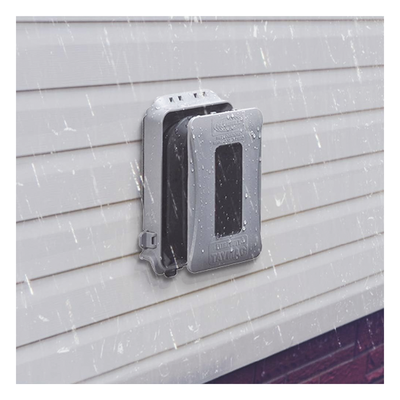 Cubierta impermeable / 1 entrada / Montaje horizontal-vertical / Servicio pesado / Expandible / 74.41 in³ / NEMA 3R / 6.14 x 4.04 x 3 in