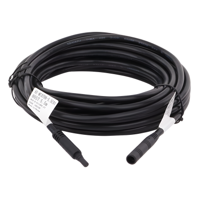 Cable Extensor de Vídeo y Audio / 6 m (19.7 ft) / Conector Aviación / Alimentación Integrada / HD Simultáneo / -40°C a 105°C