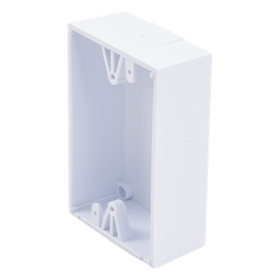 Caja de montaje trasera / 1.5 pulgadas profundidad / Policarbonato UL / Acero inoxidable / -40° a 121°C