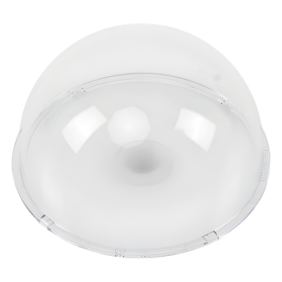 Burbuja Transparente para Domos Fijos IP o TURBOHD / Compatible con EPCOM-HIKVISION / IP66 / IK10 / 3.1' x 2'