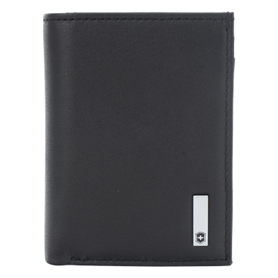 Cartera de Piel / Triple Pliegue / 6 Tarjetas / Divisor de Billetes / 9x10x3 cm / 0.1 kg