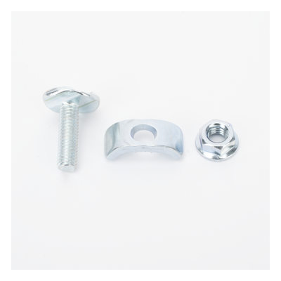 Kit de Unión para Charola Malla / Versión Light / Peralte 54 y 105 / Acabado Electro Zinc 15-20 µm / Acero al Carbón Rolado en Frío
