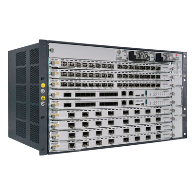 OLT Modular Chasis / 7 Ranuras de Servicio / GPON/XGS-PON Combo / 16 Puertos GPON / Intercambio en Caliente / Redundancia 24/7