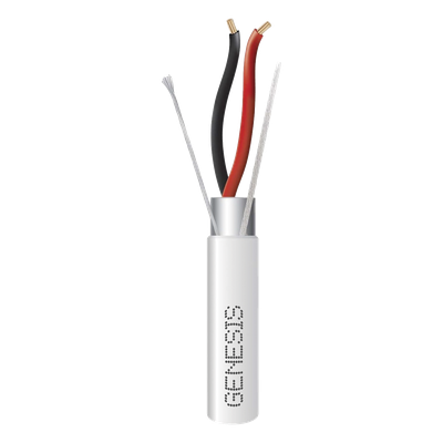 Cable para Alarma / 4x22 AWG / Blindado / Riser / 305 m (1000 ft) / Resistente a Luz Solar