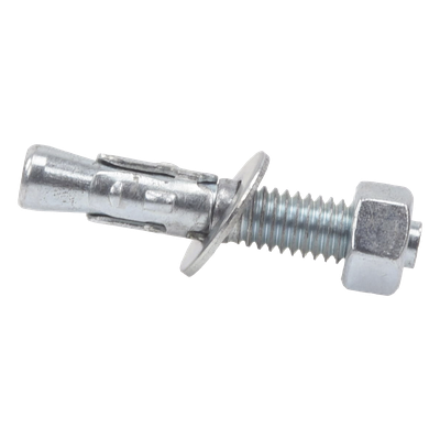 Taquete Tipo Arpón / 3/4" x 5-1/2" (19 x 140 mm) / Electro Galvanizado / Con Tuerca Y Rondana