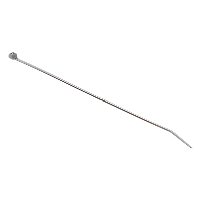Cincho de Nylon / 160 mm largo x 2.5 mm ancho / Resistente a UV / 80N tensión máxima / -40°C a 85°C / Paquete 100 pz