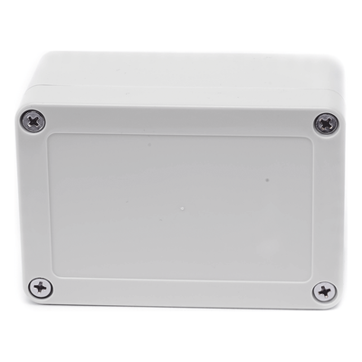 Gabinete Plástico para Exterior / IP65 / 100 x 68 x 50 mm / ABS Resistente a Intemperie / -20 a 60°C / Cierre por Tornillos