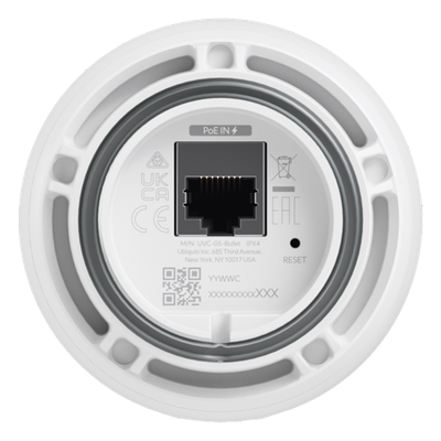 Cámara IP Bala / 2K 4 Megapixel / 30 FPS / IR 9 m (29.5 ft) / PoE 802.3af / IP55 IK04 / Detección IA