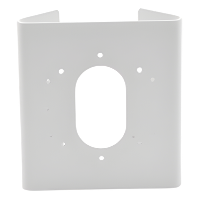 Montaje en Poste para Cámara IP / Acero Inoxidable / Compatible DS-2CD26 / Exterior / Blanco