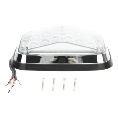 Luz de Advertencia LED / 24 LEDs / 11 Patrones de Destello / IP67 / 12-30 VCC / 9.5 W / SAE J845