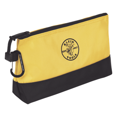 Kit de Bolsos para Herramientas / Base Reforzada 2520D / Cierre Zipper / 5 Piezas 14'' a 7'' / Mosquetones de Aluminio