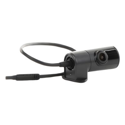 Cámara Móvil para Parabrisas / 720p 1 Megapixel / Lente 2.1 mm Ultra Gran Angular / IR 5 m (16.4 ft) / Conector Aviación 4 Pines / Audio Integrado / Diseño Antivibración / Cable 30 cm