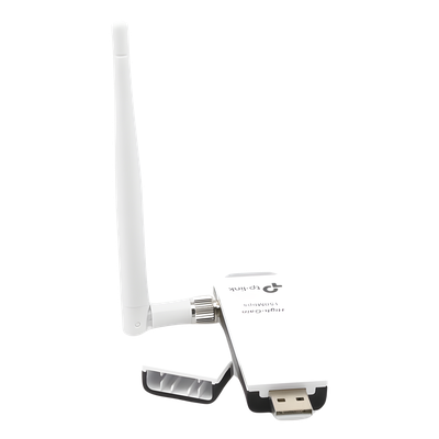Adaptador USB Wi-Fi / 150 Mbps / 2.4 GHz / Antena Desmontable 4 dBi / USB 2.0