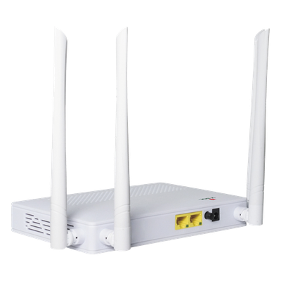 ONU Dual GPON/EPON / Wi-Fi Doble Banda 2.4 y 5 GHz / EasyMesh / 2 Puertos LAN Gigabit / AC1200 / 4 Antenas 5 dBi