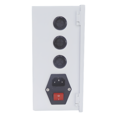Fuente de Poder / Entrada 100-240 Vca / Salida 24 Vca / 20 A / 16 Canales / 36 W / Rango -25°C a 40°C / 8.5 x 7.95 x 3.86 in