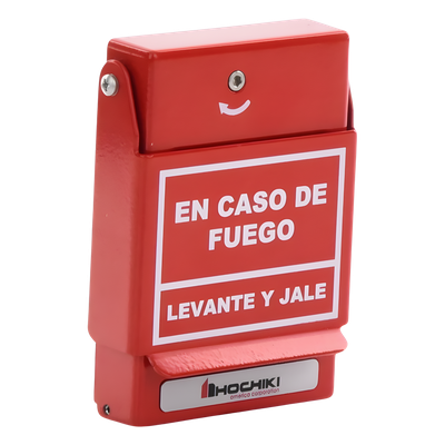 Estación de Jalón Convencional / Doble Acción / Contactos N/O 10 A a 120 VCA / Carcasa Metálica de Fundición / Texto en Español / Rango de Temperatura -35 °C a 66 °C (-31 °F a 150.8 °F)