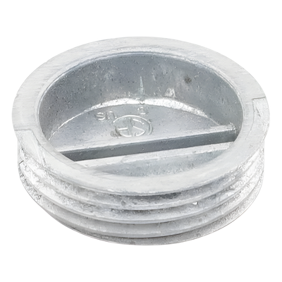 Tapón Roscado / 3/4 Pulgada / Aluminio Inyectado / IP66 / Cajas Cuadradas / UL 514A / CSA-C22.2