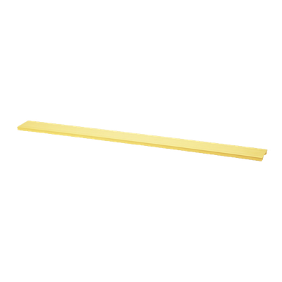 Tapa para Canaleta Ranurada / 2 in Ancho / 6 ft Largo / UL94 V-0 / PVC Sin Plomo / Amarillo