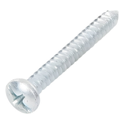 Tornillo autoperforante / 10 mm x 1 1/2 pulg / 1000 pzs / Acero galvanizado / -20°C a +80°C
