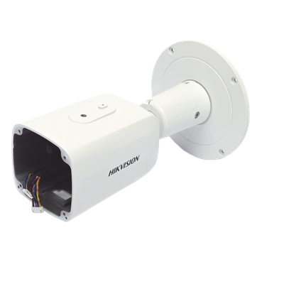 Tapa Trasera para Cámara IP / Salida de Cable Hermética / Base con Soporte / Sin Tornillería