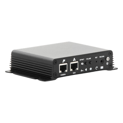 Gateway SIP de Voceo y Paging / Amplificador Integrado 30 W / PoE / Intercomunicación Audio/Video / 2 Líneas SIP / Compatible IP/RTP/RTSP