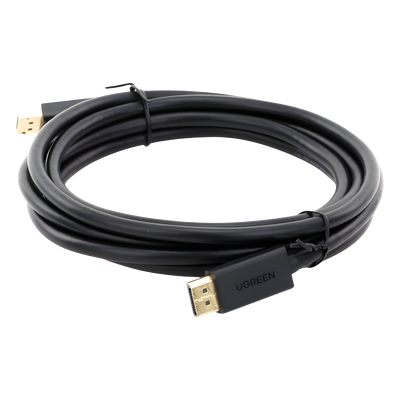 Cable DisplayPort / DP 1.2 / 3 m (9.84 ft) / 4K@60Hz / 2K@144Hz / 28AWG / Triple Blindaje
