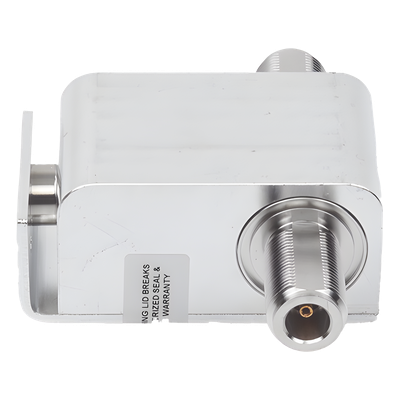 Protector Coaxial RF / 100-512 MHz / 750W / 0.1 dB Pérdida / Conectores N-Hembra / 500 nJ / 328-1679 ft Cobertura