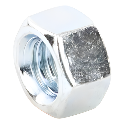Tuerca Hexagonal / Acero al Carbono Grado 2 / Galvanizada / 3/8" (9.5 mm) / 100 Piezas