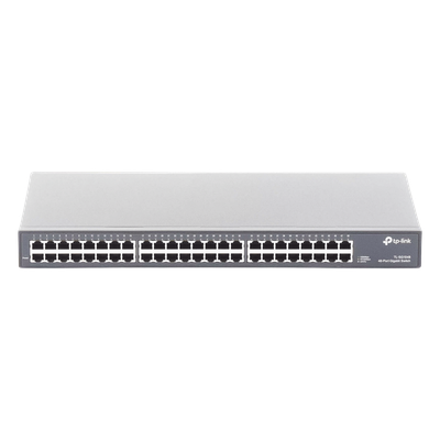 Switch / 48 Puertos Gigabit / 10/100/1000 Mbps / Green Ethernet / Rack o Escritorio