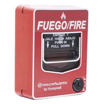 Estación Manual de Incendio Inalámbrica / Direccionable / Doble Acción / Bilingüe Español-Inglés / Red Mesh Swift