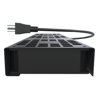 Kit de Ventiladores para Gabinete de Piso / 110 Vca / 12 x 12 cm / 1.56 ft Cable / Acero Calibre 18