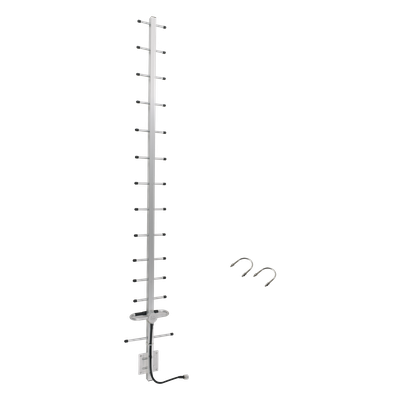Antena Yagi / 806-960 MHz / 15 dBi / 14 Elementos / Exterior / 60 m/s Viento