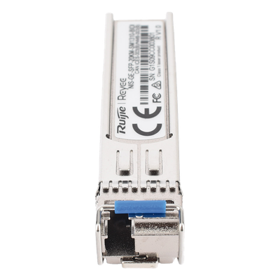 Transceptor SFP Industrial / BIDI Monomodo / 1 Gbps / 20 km (65616.80 ft) / TX 1310 nm / RX 1550 nm / Hot Swapping / -40° a 85° C