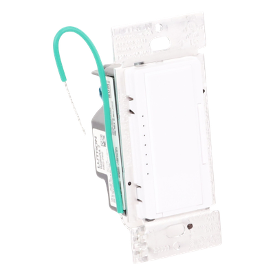 Atenuador de Pared Maestro RF PRO / 250 W LED / 500 W Incandescente / Fase Seleccionable / Neutro Opcional / RadioRA 2 y 3 / RF 431-437 MHz