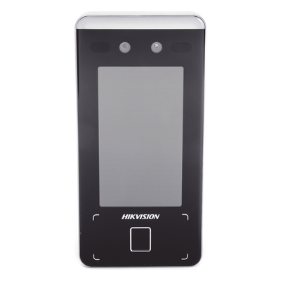 Terminal de Reconocimiento Facial / Pantalla Táctil 4.3 pulgadas / Wi-Fi / IP65 / Alcance 0.3 a 1.5 m (0.98 a 4.92 ft) / 3,000 Usuarios / 150,000 Eventos / WDR / QR / Videoportero