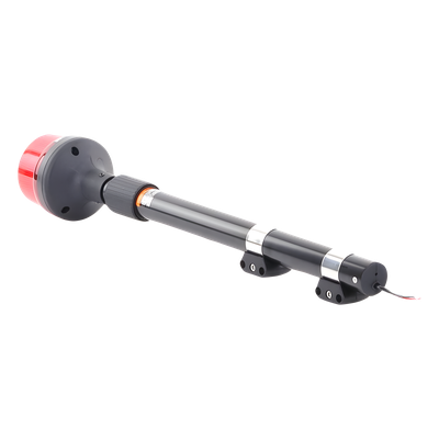 Luz Telescópica para Motocicletas / 8 LED / Rojo / 12~24 VCD / IP6K6 / ECE R65 / SAE J845 / 88 mm de Altura