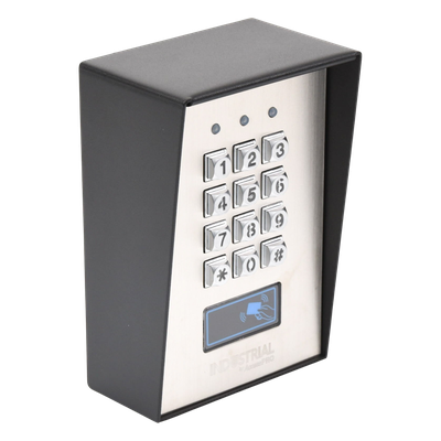 Teclado de Control de Acceso / 3 Métodos de Acceso / 1,200 Usuarios / 3 Relés / Salida Wiegand / Antivandálico / Lector de Proximidad