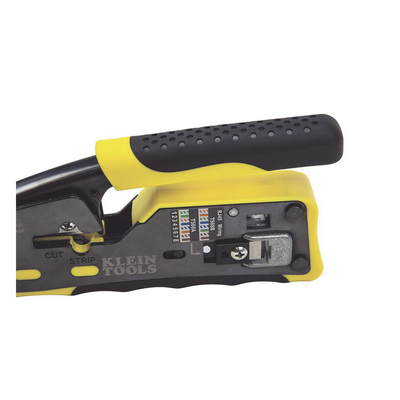 Ponchadora/Pelacables/Cortacables / Conectores Pass-Thru RJ45 / RJ11/RJ12 Estándar / Matraca Ciclo Completo / 28-22 AWG