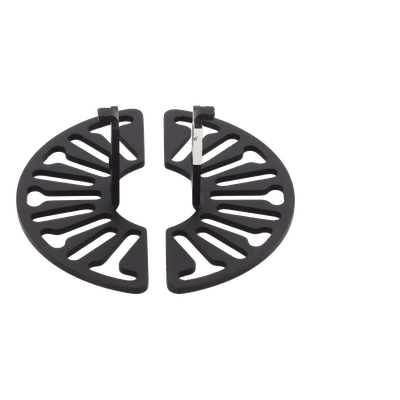Soporte de Montaje Universal / Cámara Domo / 125 mm (4.92 in) de Diámetro / Altura Ajustable 45.2 mm (1.78 in) / Acero de Alta Resistencia