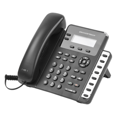 Teléfono IP / 2 Líneas SIP / 8 Teclas BLF / Conferencia 3 Vías / Pantalla LCD 132x48 / PoE / Dual Gigabit