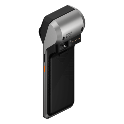 Terminal Móvil Inteligente / Pantalla HD+ 6.75" / Procesador Hexa-Core / Impresora Térmica 58 mm / Escáner Láser 2D / NFC SoftPOS / 3GB RAM + 32GB / Android 13 / 4G LTE / Wi-Fi Dual Band