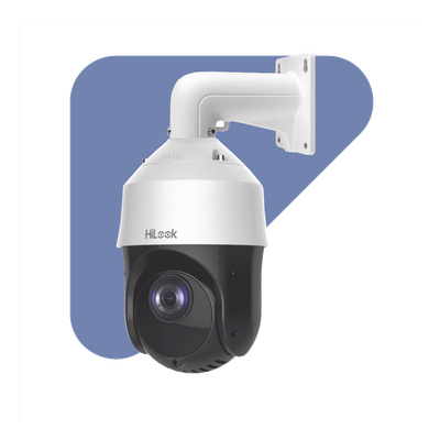 Domo PTZ IP / 2 MP / 25X Zoom Óptico / 100 mts IR (328 pies) / IP66 / PoE+ / WDR 120 dB / Defog / EIS / HLC / 3D-DNR